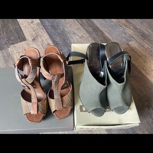 2 pair of beautiful heels! One is Diesel and one is UGG